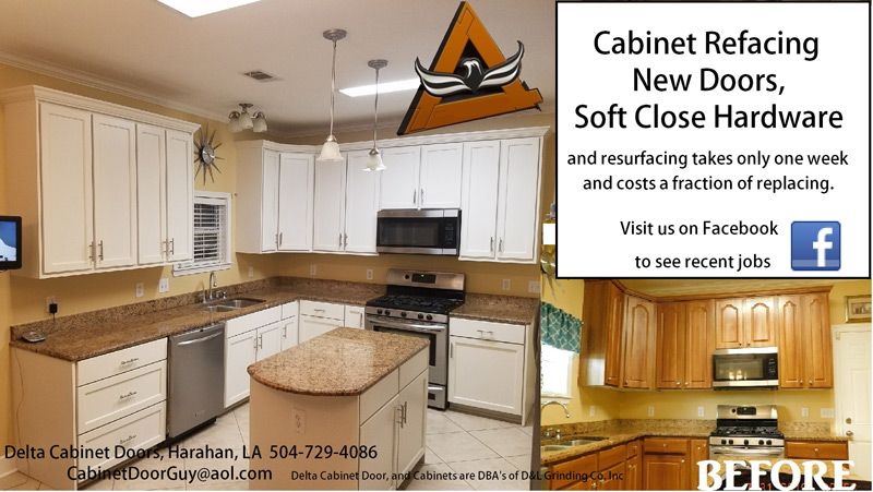 Delta Cabinetry Of New Orleans Cabinet Refacing